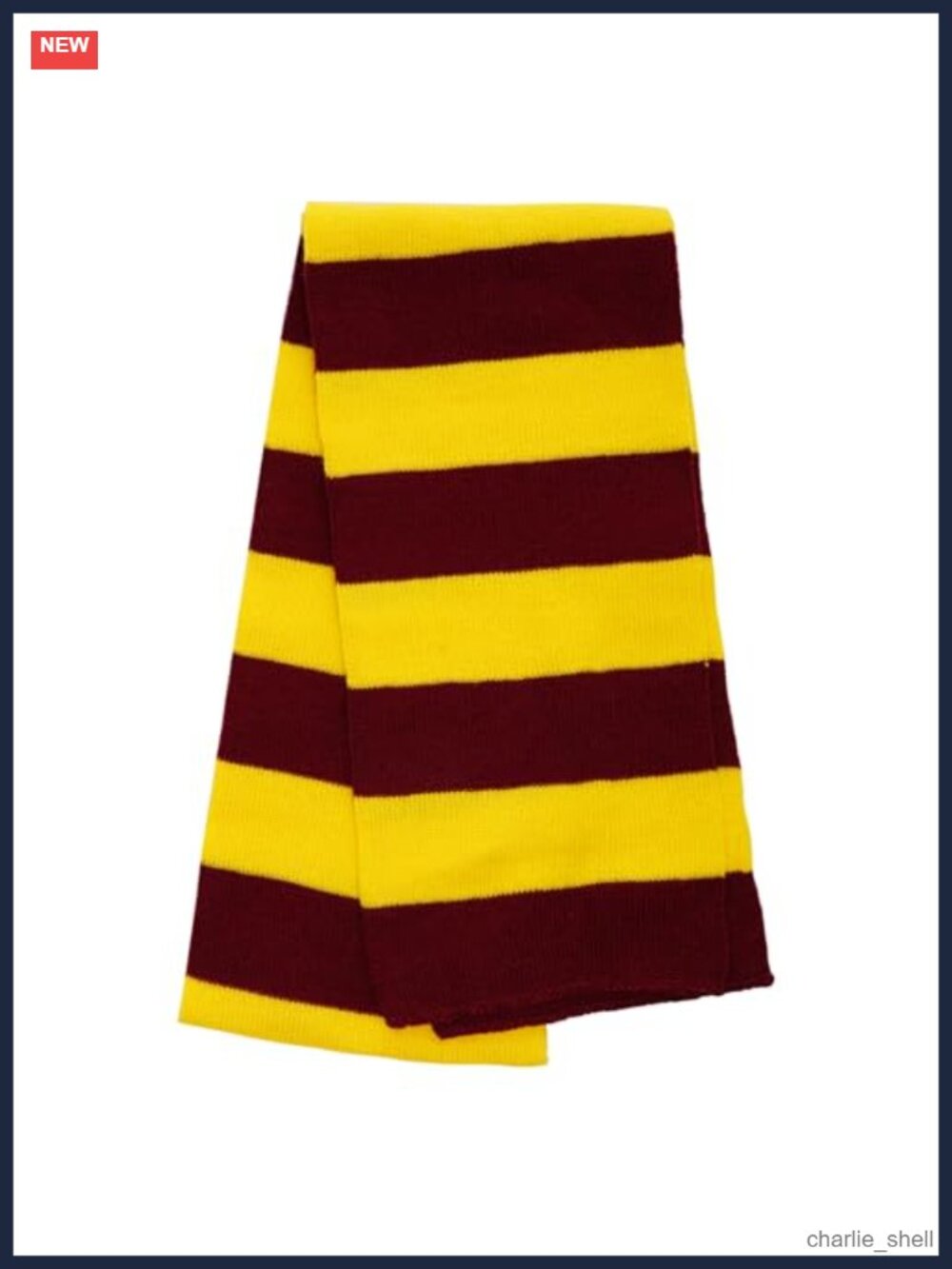 Soft Knit Striped Scarf Wizard Cosplay Costume Accessory Halloween Christmas